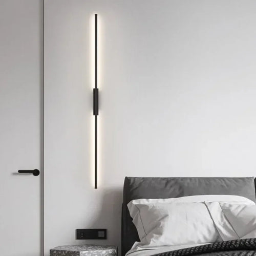 applique murale led moderne longue maison salon monté canapé