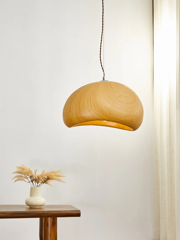 lustre wabi sabi style japonais pour restaurant bar et salon de thé - vue 2 sur 8