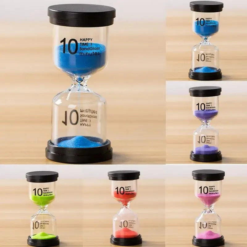 montre de sable sablier horloge de cuisine décoration cadeau pour enfants - vue 4 sur 11