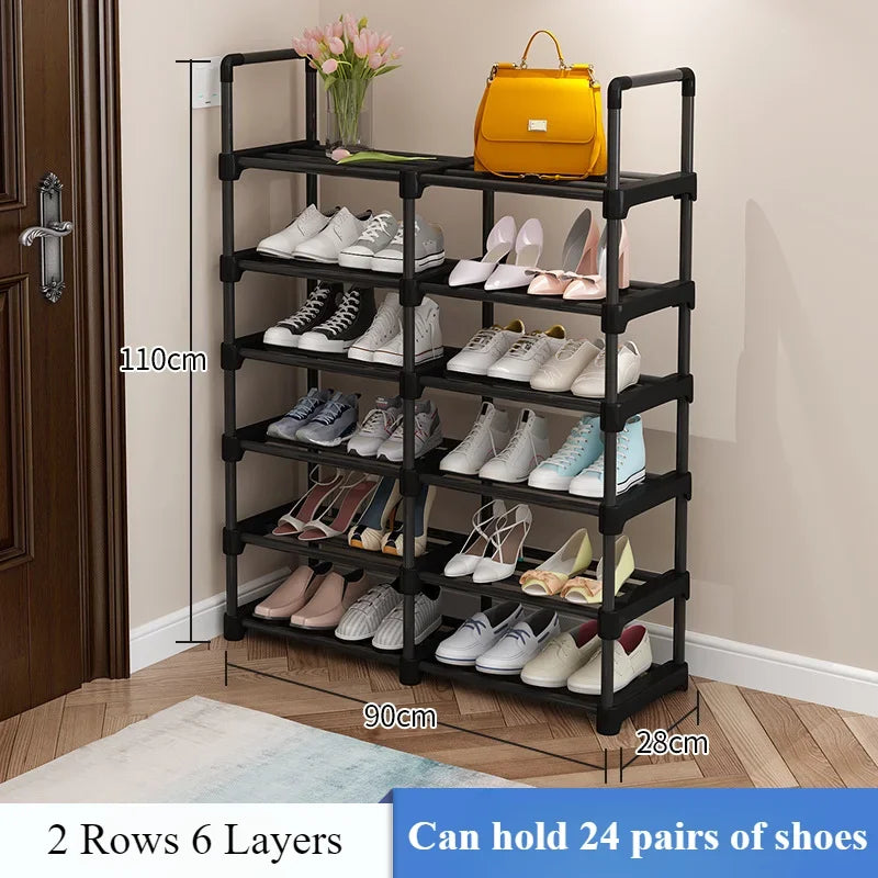 etagère à chaussures multicouche amovible et économique - vue 8 sur 11