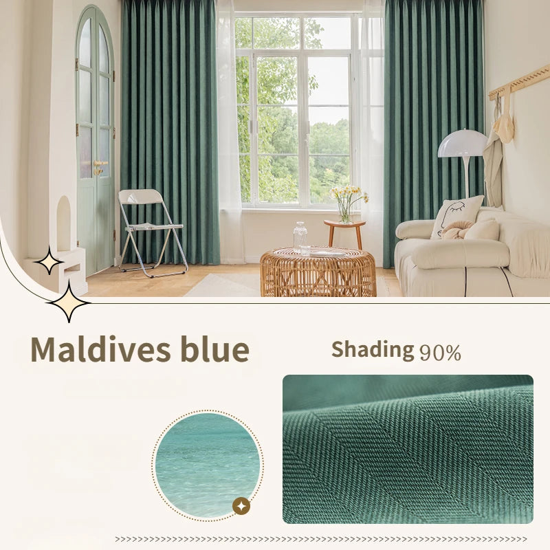 Rideau occultant uni style moderne pour salon chambre - vue 21 sur 23