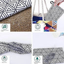Serviette de plage sans sable séchage rapide floral