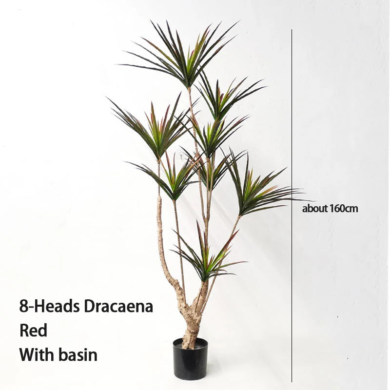 plantes artificielles dracaena pour décoration intérieure tropicale - vue 11 sur 20