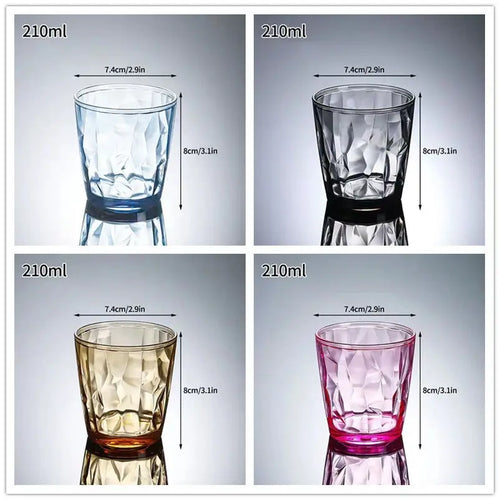 Verres incassables reutilisables style moderne pour fetes