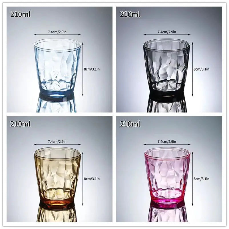 Verres incassables reutilisables style moderne pour fetes - vue 8 sur 22