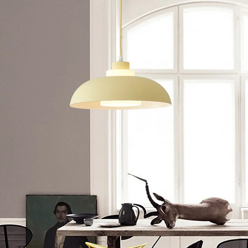 suspension moderne nordique LED créative design macaron pour intérieur - vue 5 sur 12