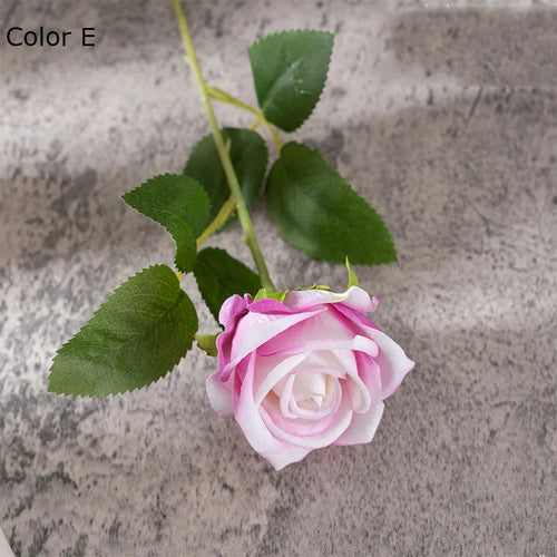 bouquet de fleurs artificielles en soie pour mariage et décoration - vue 16 sur 16