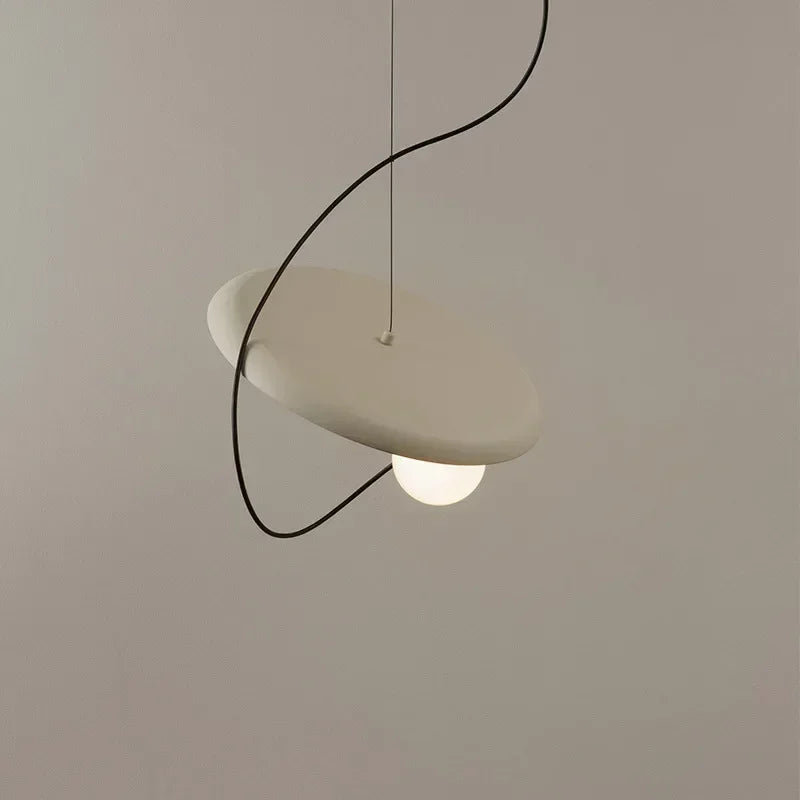 lustre magnétique design italien style wabi-sabi créatif - vue 3 sur 9