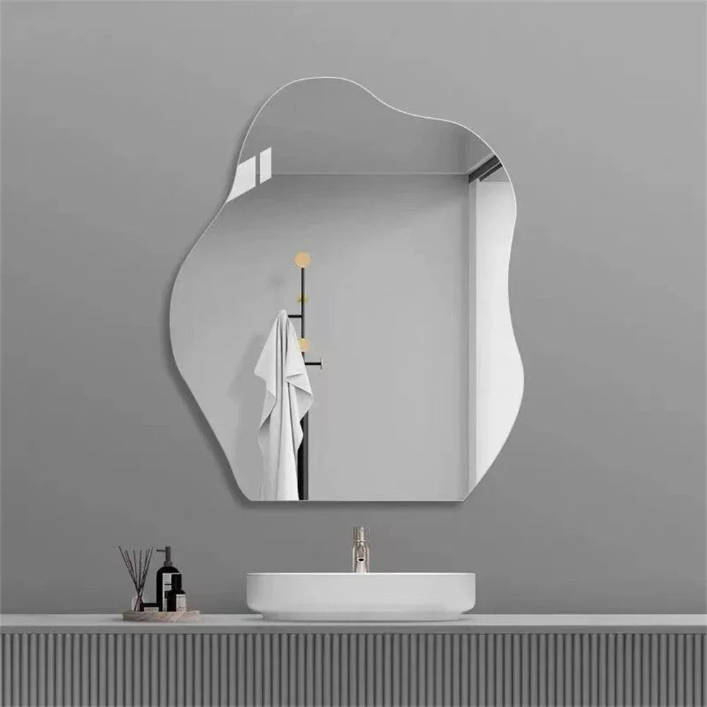 miroir mural nuage décoratif en acrylique incassable pour la maison - vue 14 sur 15
