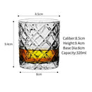 Verres whisky gravés old fashioned style classique cadeau