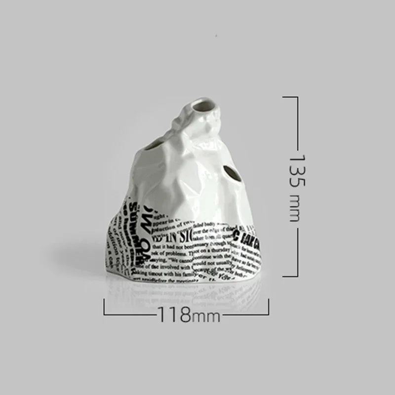 accessoires en céramique d'art origami pour salle de bain haut de gamme - vue 9 sur 15