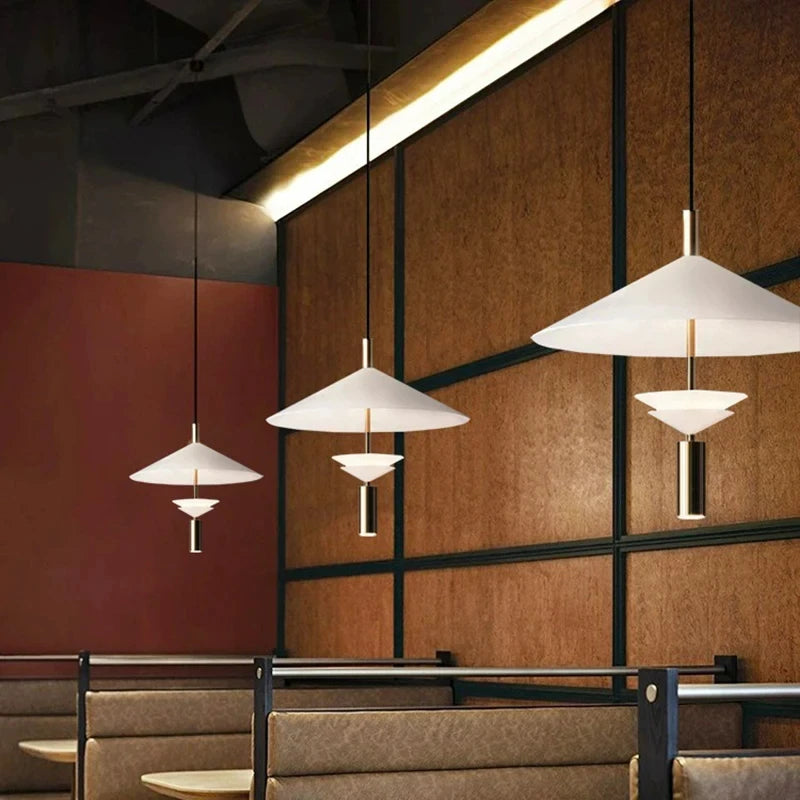 lustre en métal 3000k 	té style pour boutique - vue 4 sur 14