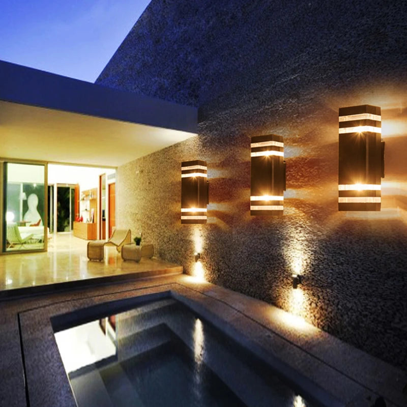 Applique murale LED moderne d'extérieur - vue 11 sur 12