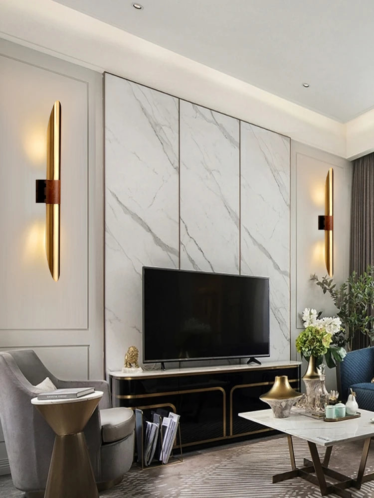 applique murale minimaliste à double tête design moderne - vue 6 sur 8