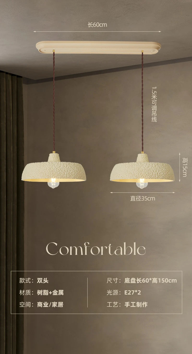 suspension design pour une ambiance chaleureuse et moderne