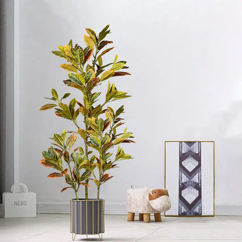 branche de plante tropicale artificielle pour décoration de jardin - vue 2 sur 8
