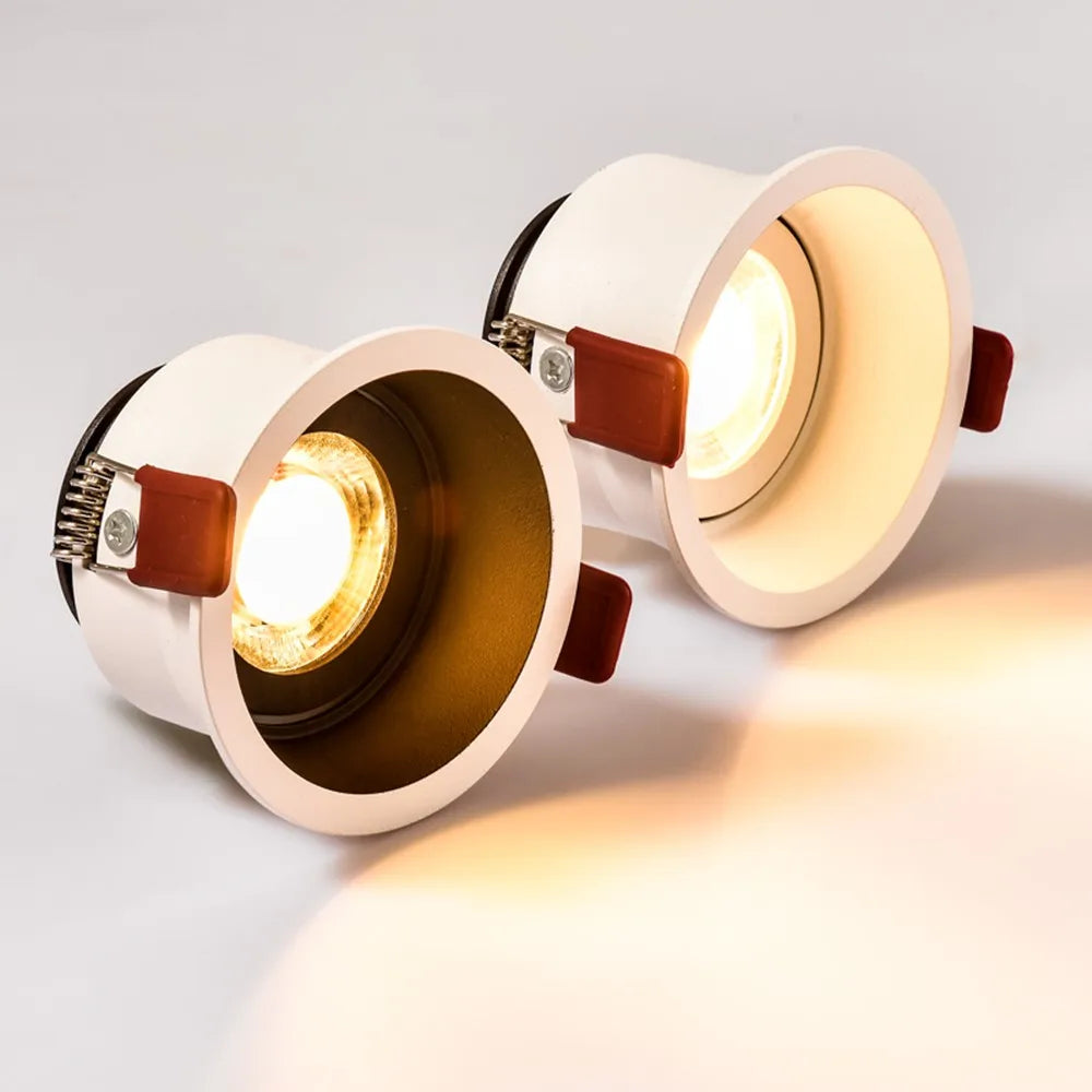 spot led encastré dimmable anti-éblouissement pour intérieur - vue 3 sur 9