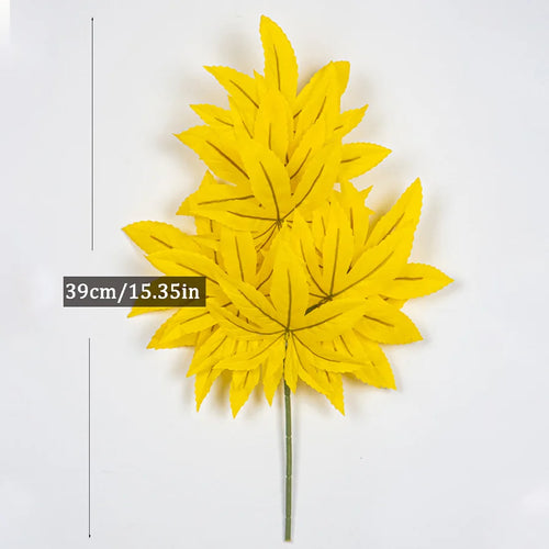 branche d'érable artificielle pour décoration d'automne et halloween - vue 12 sur 14