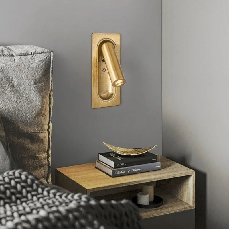 applique murale intérieure led avec chargement usb pour hôtel - vue 3 sur 12