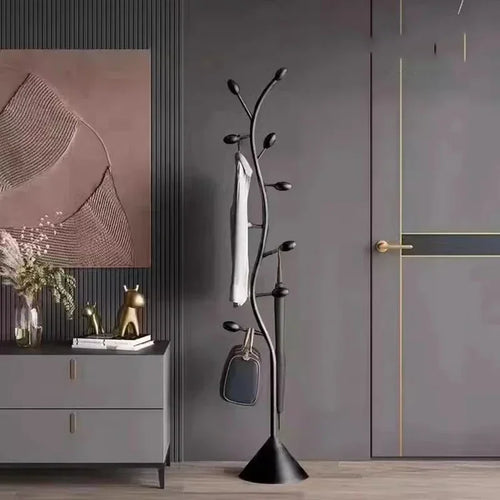etagère moderne pour vêtements au style industriel élégant - vue 6 sur 10