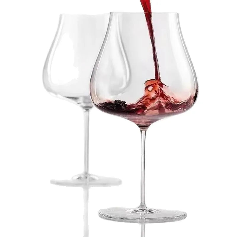 Verre a vin bourgogne cristal leger degustation elegante - vue 5 sur 5