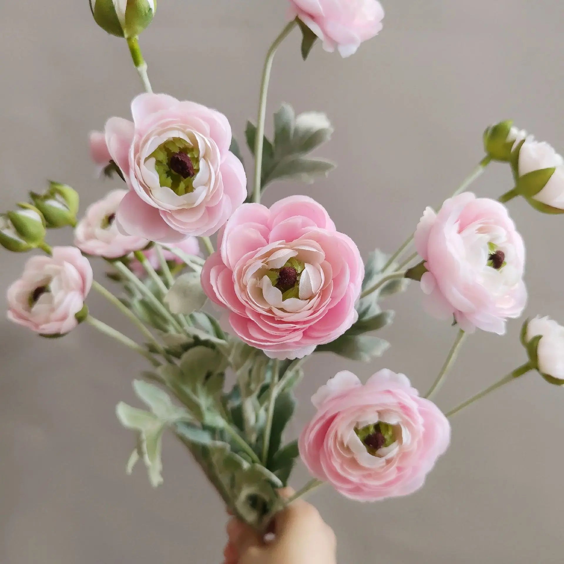 petite fleur de pivoine artificielle bouquet décoration mariage maison - vue 6 sur 13