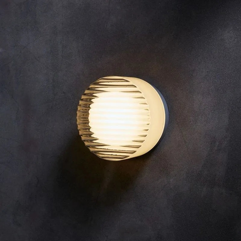 Applique murale LED moderne en gelée d'ambre - vue 4 sur 12