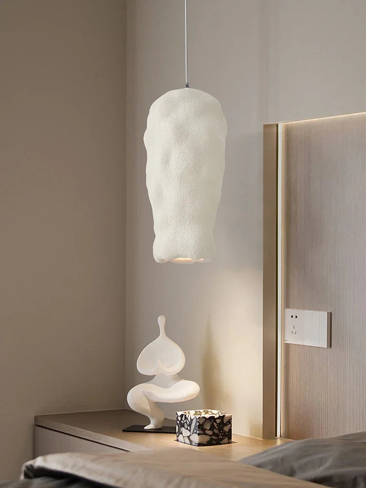 Japanese Bed-head Wabi Sabi Restaurant Chandelier Living Room Homestay Cloakroom Pendant Lighting Bar Loft Island LED Decor Lamp - vue 3 sur 11