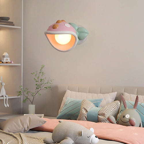 applique murale enfant en résine avec lumière led - vue 3 sur 6