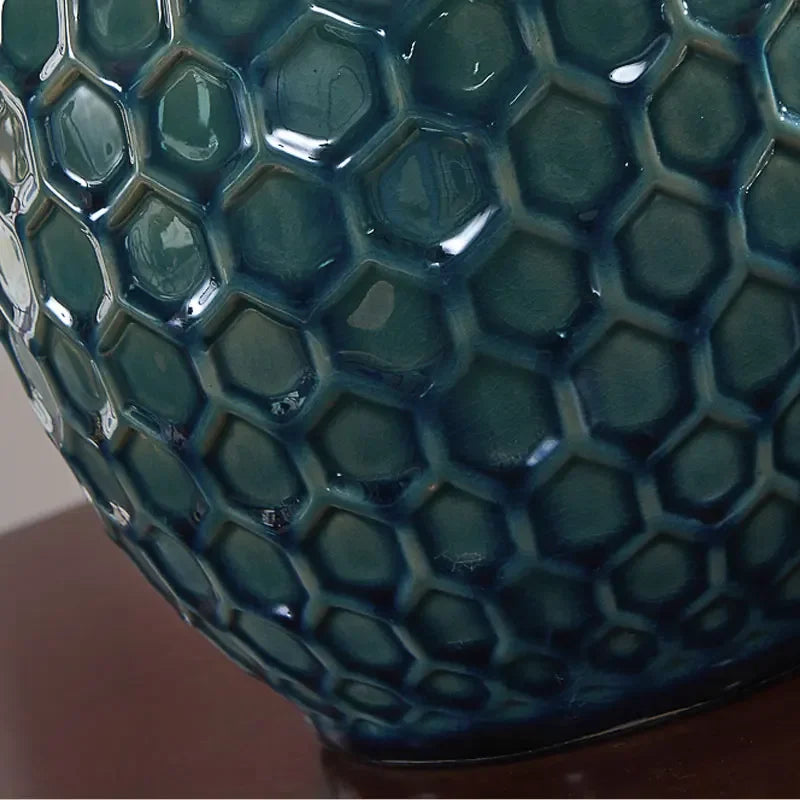 lampes de table en céramique vintage avec éclairage led moderne - vue 11 sur 12