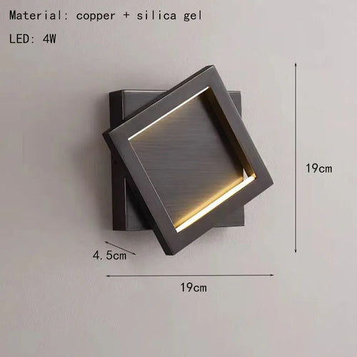 applique murale moderne en laiton modifiable pour décoration - vue 9 sur 8
