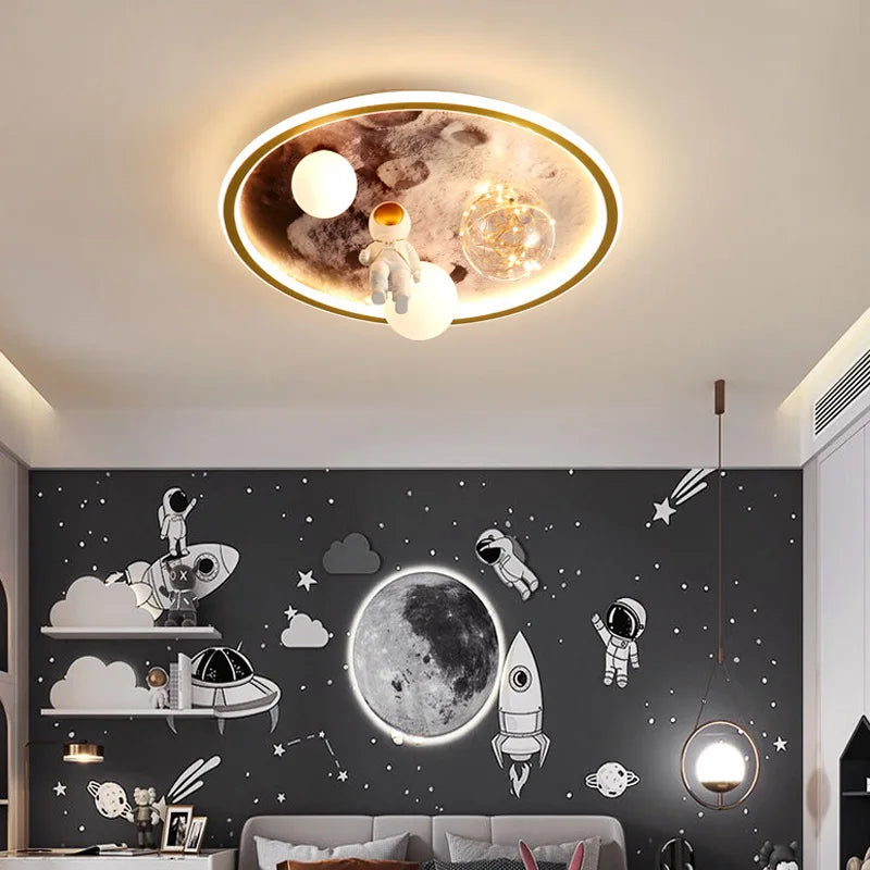 Plafonnier LED moderne pour une décoration intérieure élégante - vue 4 sur 16