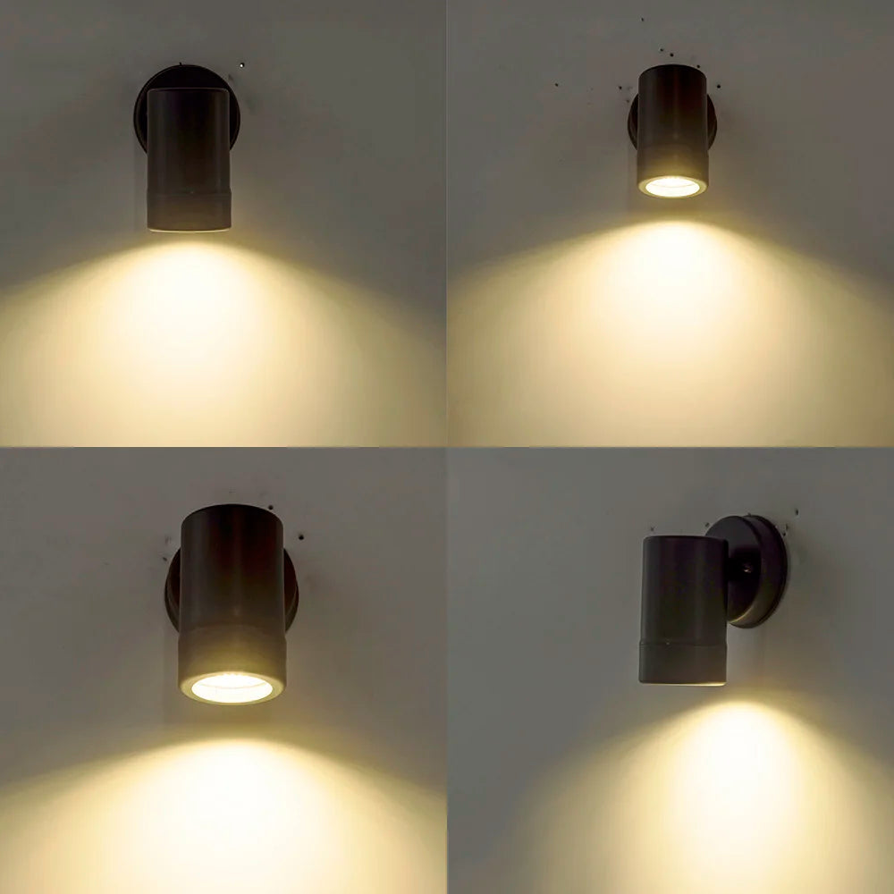 applique murale led étanche moderne pour extérieur et intérieur - vue 7 sur 6
