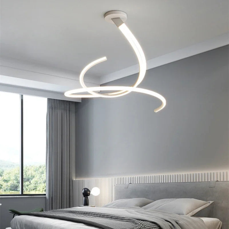 plafonnier led moderne créatif pour décoration intérieure - vue 5 sur 10