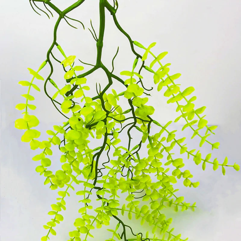 plantes artificielles en rotin et eucalyptus pour décoration intérieure et extérieure - vue 7 sur 6