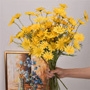 fleurs artificielles marguerites pour décoration mariage et bricolage