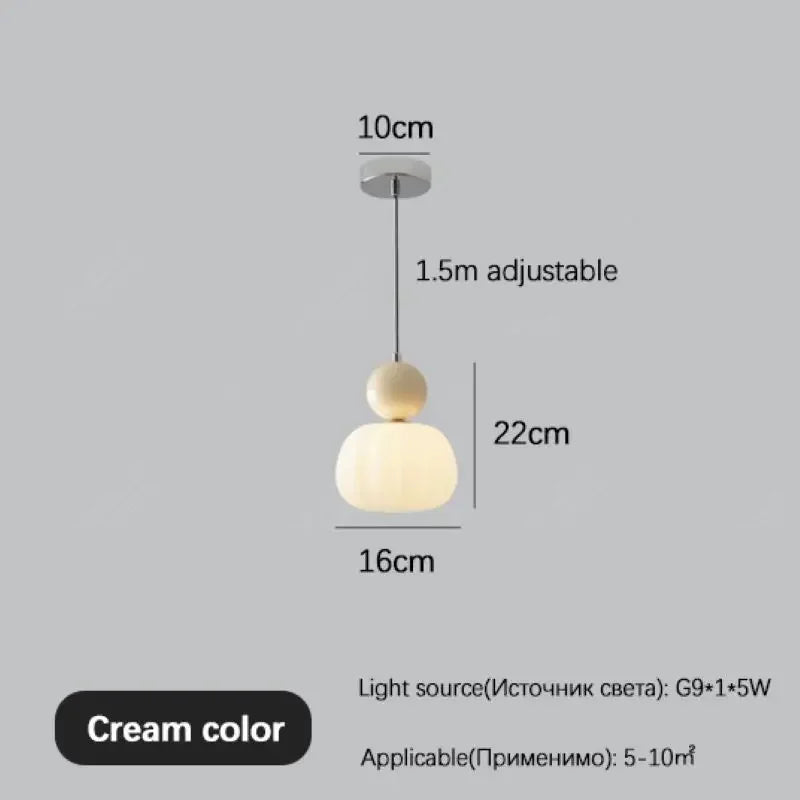 lampe de chevet suspendue moderne pour décoration intérieure - vue 7 sur 14