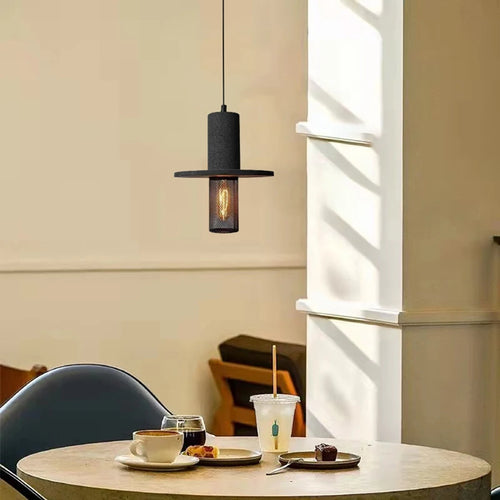 suspension vintage en ciment pour - vue 3 sur 7