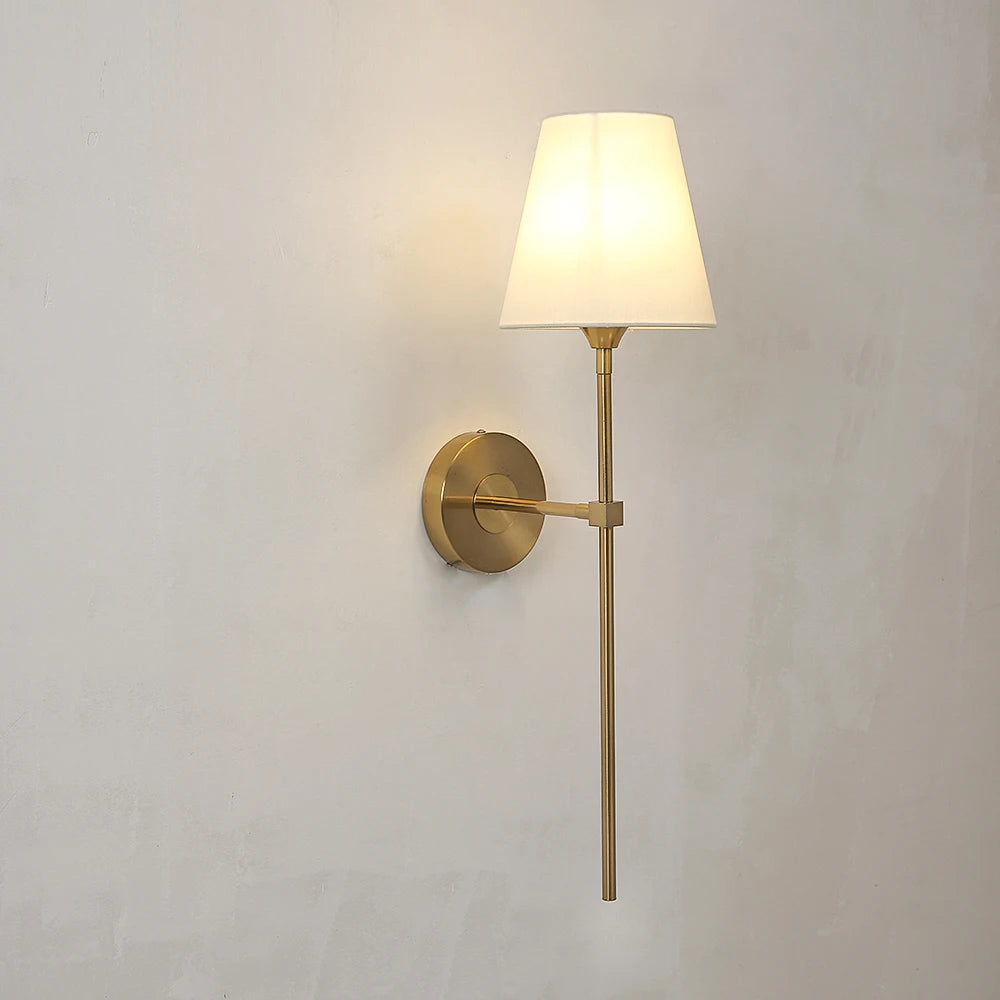applique murale moderne en cuivre pour décoration loft - vue 4 sur 9