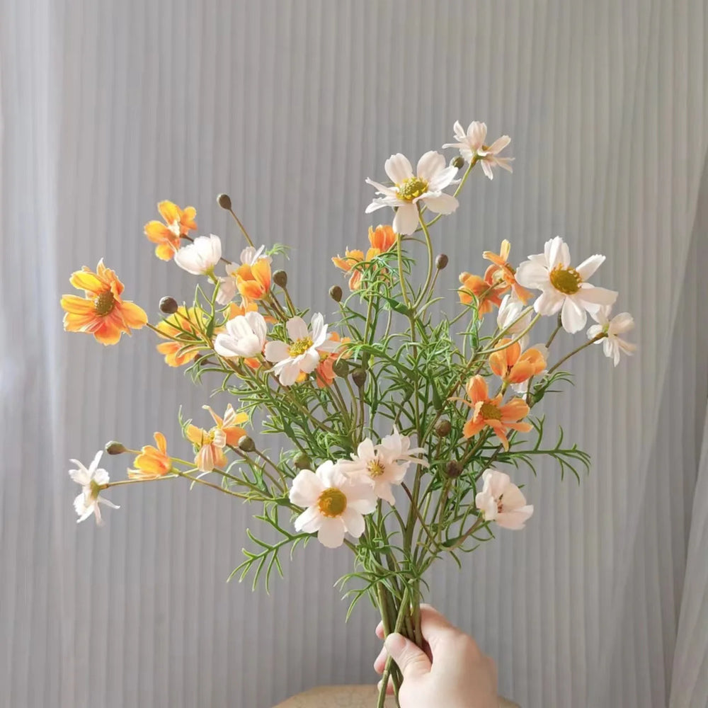 fleurs artificielles marguerite réalistes pour décoration et bricolage