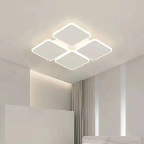 plafonnier led moderne pour décoration d'intérieur luminaire intelligent