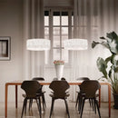 lustre acrylique pétale design italien nordique moderne éclairage art