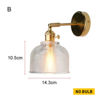 Applique murale led cuivre rotatif chambre salle étude 90-260v