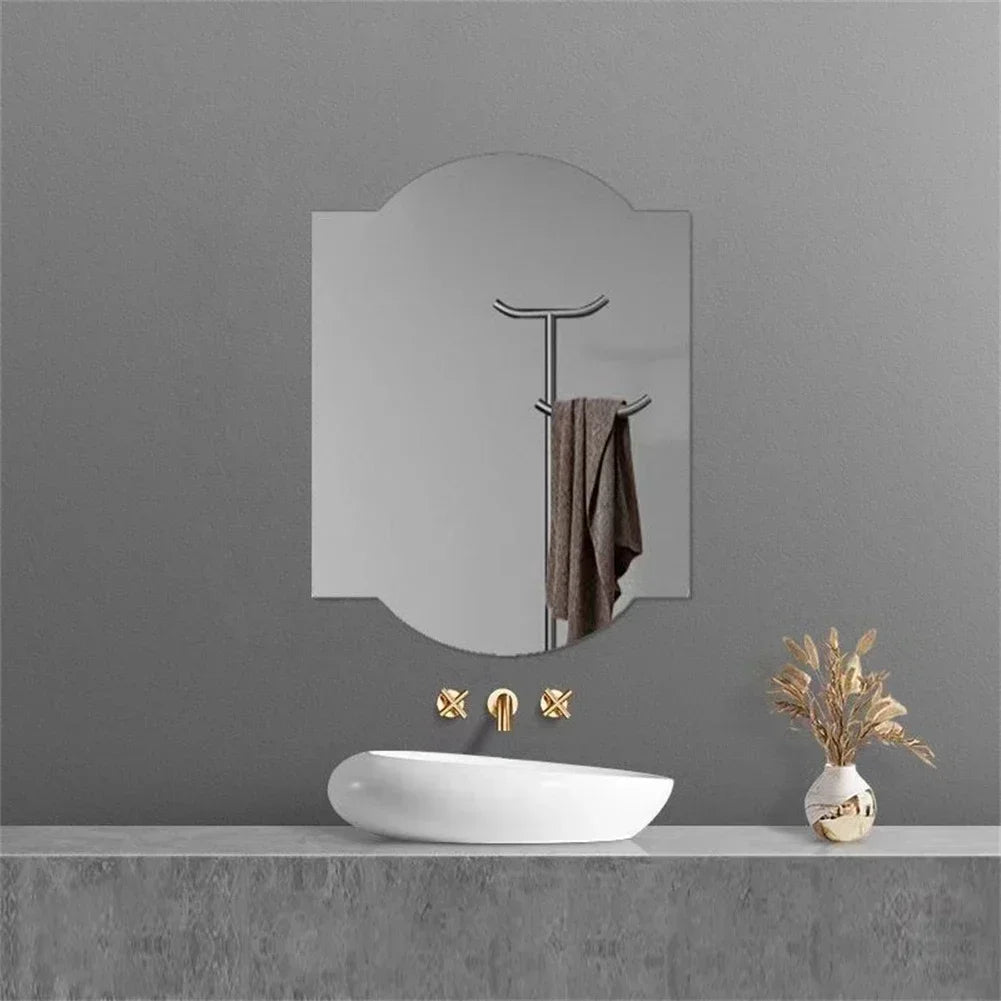 miroir mural nuage décoratif en acrylique incassable pour la maison - vue 12 sur 15