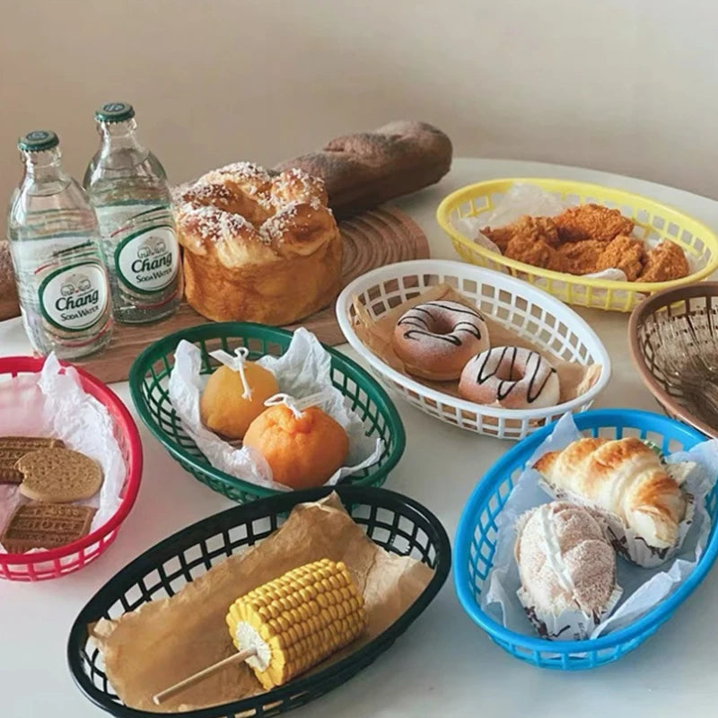 panier ovale pour nourriture accessoire de cuisine et rangement - vue 6 sur 13