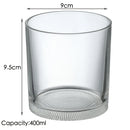 Lot 4 verres whisky style moderne relief resistant