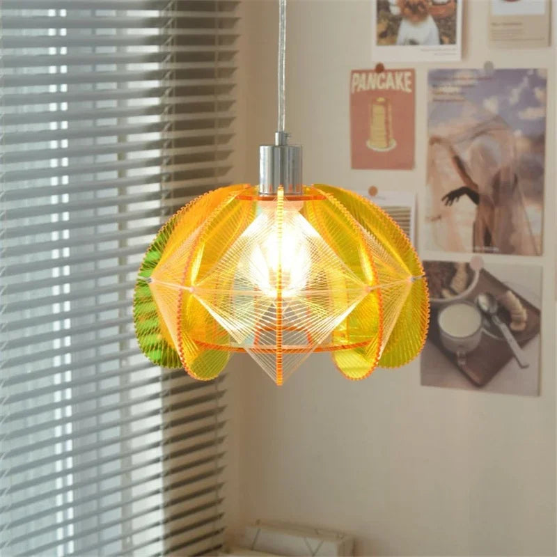 suspension en acrylique design nordique pour décoration moderne - vue 3 sur 14