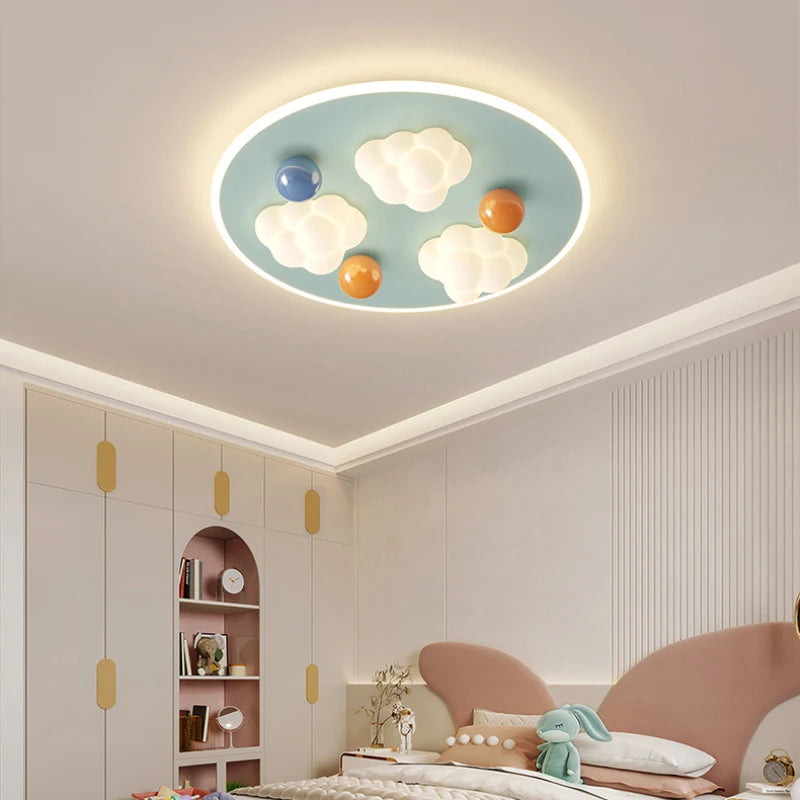 plafonnier moderne pour chambre d'enfant ciel nuage créatif et chaleureux - vue 5 sur 10