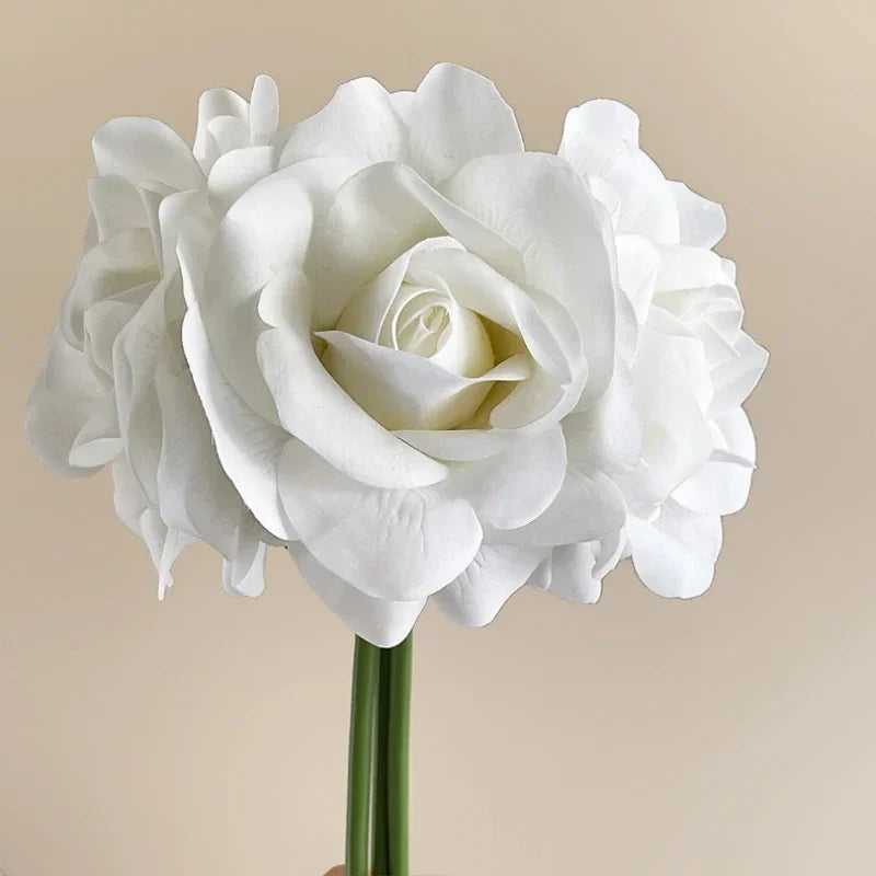 bouquet de roses artificielles décoratives pour jardin - vue 7 sur 10