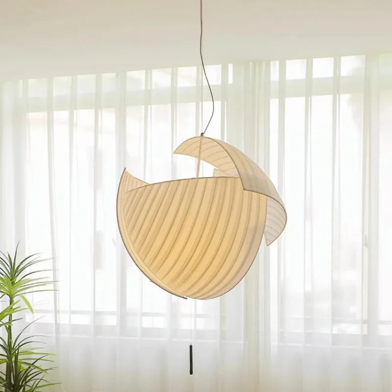 suspension en tissu nordique wabi sabi pour décoration intérieure élégante - vue 4 sur 10